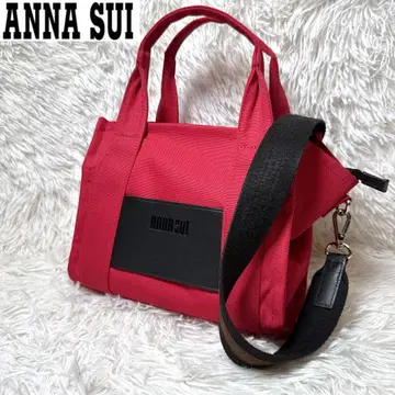 안나수이 2way 백 플레이 핸드 토트 빨간색 ANNA SUI