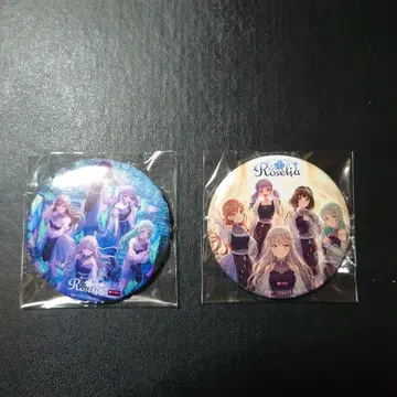 Roselia 특전 캔뱃지 2개 세트 16th 17th HMV