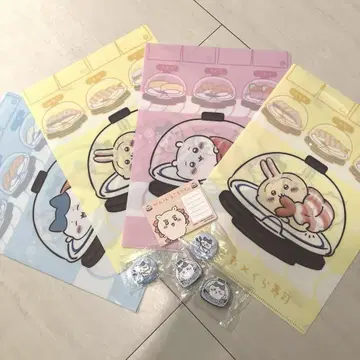 치이카와 쿠라스시 클리어 파일 마그넷 캔뱃지