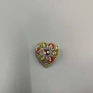 057 하트형 에나멜 브로치