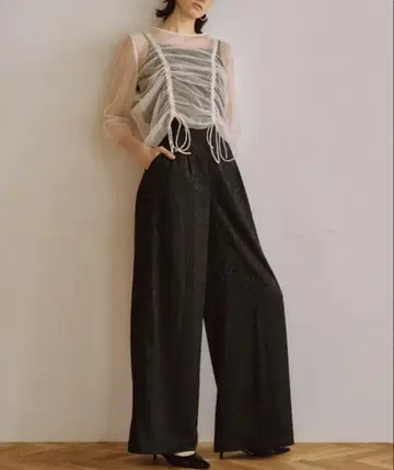 [새상품] Lilouer Many way tulle pants dress