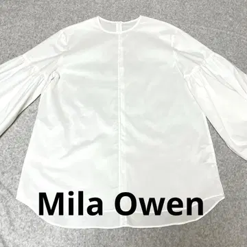 새상품급 미라 오웬 Mila Owen 볼륨 슬리브 블라우스