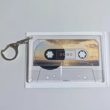 결속 밴딩 we will 카세트 테이프 스타일 아크릴 참 플래시 버커