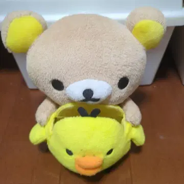 리락쿠마 키이로이토리 봉제 인형 리모컨 케이스 포함