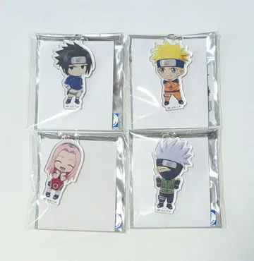 NARUTO 빌리지 뱅가드 나루토 사스케 사쿠라 카카시 아크링 키링