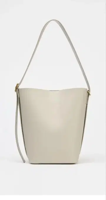ZARA 맥시 버킷 백 화이트