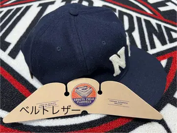 Ebbets Field Flannels 울 100% 벨트 가죽 USA