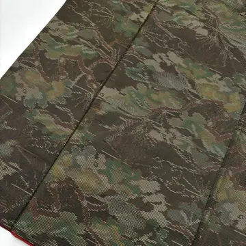 오시마 명주 순수 실크 멋진 가스리 패턴 소 가스리 기모노 T-7395