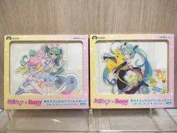 하츠네 미쿠 RODY 신규 일러스트 BIG 아크릴 스탠드 땡큐 & 메르헨