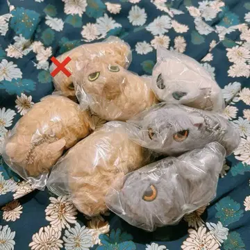나츠카이 고양이 봉제 인형 가챠