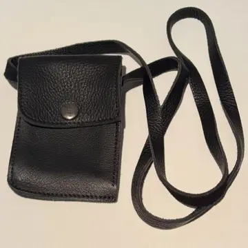 MHL. GRAIN LEATHER 소가죽 미니 숄더백