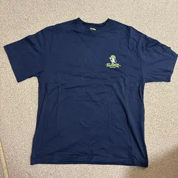 XLARGE 네이비 티셔츠