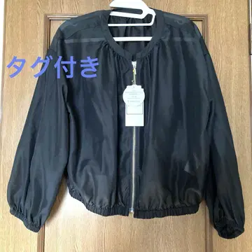 로페피크닉 블루종 UV 케어 시스루 블랙
