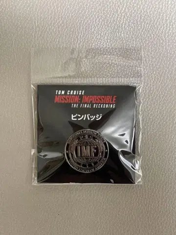 MISSION: IMPOSSIBLE 핀 배지 파이널 레코닝