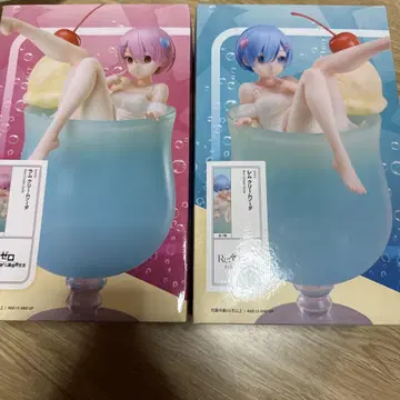 라무 렘 크림 소다 피규어 세트