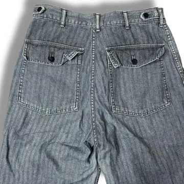 TROUSERS COMBAT L 위치 젬블 헤링본 워크 팬츠