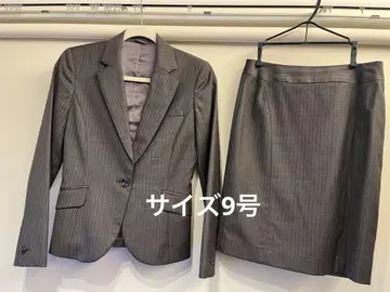 그레이 스커트 수트 상하의 세트 비즈니스 정장