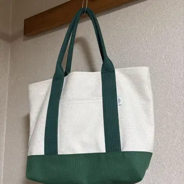 BEAMS JAPAN sasicco / OBI 토트백 그린 새상품급