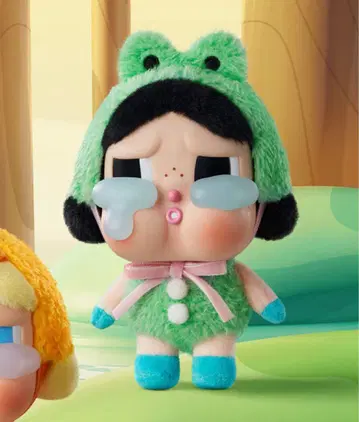 Cry Baby 봉제 인형 개구리 crying again 정품