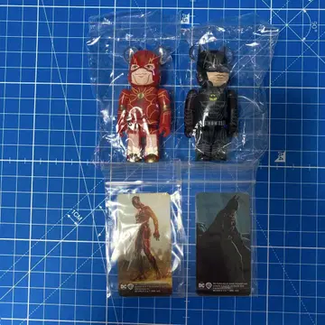 베어브릭 시리즈 47 히어로 THE FLASH & BATMAN /DC