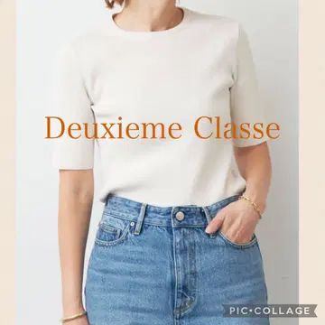 Deuxieme Classe DINER B RIB 크루넥 풀오버
