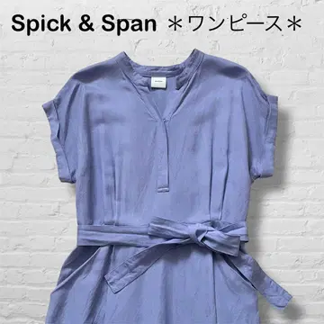 Spick & Span/마 혼방 롱 원피스 38 size