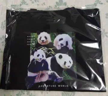어드벤처 월드 팬더 패밀리 토트백