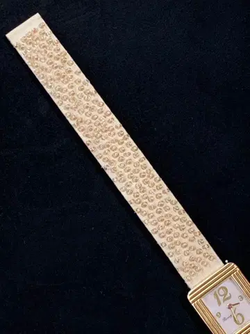 poiray 포아레 원피스 벨트 샴페인 컬러 비즈