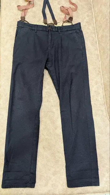 90s Vintage Scotch & Soda 치노 팬츠 서스펜더 포함