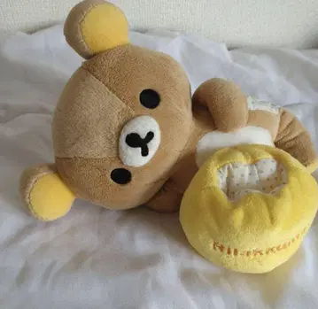 리락쿠마 봉제 인형 수납 파우치 포함