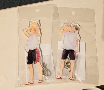 하이큐 아크릴 키링 비치볼 미야 아츠무 미야 오사무