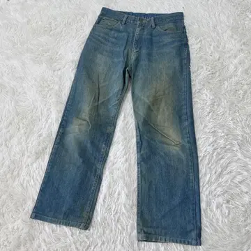 [ c4960 ] Wrangler 남성용 데님 청바지 스트레이트