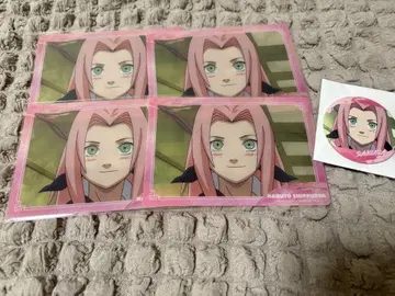 NARUTO 장면 캔뱃지 브로마이드 하루노 사쿠라