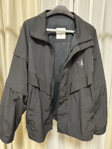 컨버스 블랙 아우터 XL 2WAY MILITARY JACKET