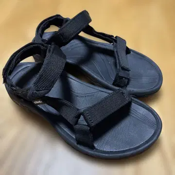 TEVA 샌들 블랙 24.0