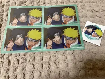 NARUTO 장면 캔뱃지 브로마이드 우즈마키 나루토 우치하 사스케