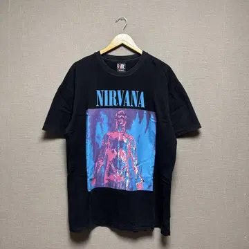 NIRVANA 그래픽 T셔츠 made in USA