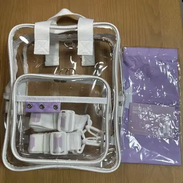 BTS MERCH BOX #7 클리어 백 미사용품