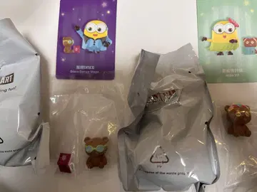 POPMART 미니언즈 밥 팀 팝 마트 디스코 훌라