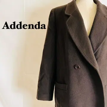 ADDENDA 아덴다 자켓 테일러드 자켓 브라운 캐시미어