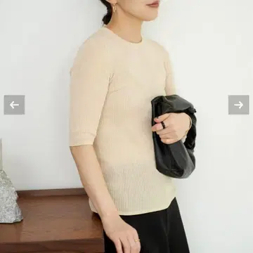 whisper rib sheer 풀오버