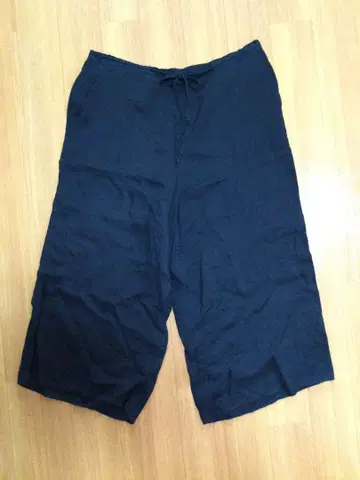 메종드소일 린넨 와이드 팬츠 이지 팬츠 1/S 블랙
