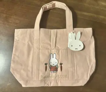 메종 드 플뢰르 미피 토트백 핑크 콜라보 올 패턴