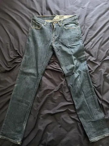 Volcom 볼콤 다크 블루 스트레이트 데님