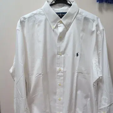 Ralph Lauren Yarmouth 긴팔 셔츠 화이트 와이셔츠