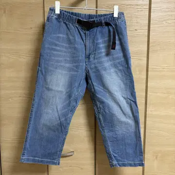 그라미치 데님 크롭 팬츠 미들 기장 M 사이즈