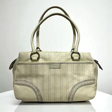 ANNA SUI 가죽 핸드백 화이트 갸루