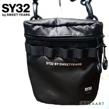 SY32 by SWEET YEARS 2WAY 숄더백 파우치 블랙