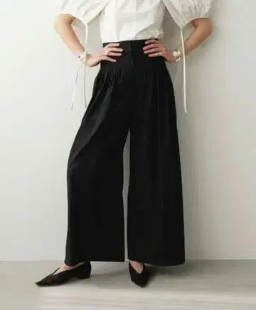 클라네 턱 와이드 팬츠 TUCK PANTS 종이 택 등 포함