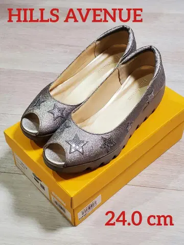 HILLS AVENUE 오픈토 웨이브 솔 펌프스 24.0cm